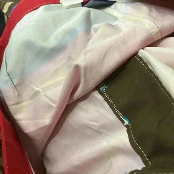 SPERRY TOP SIDER MENS SIZE 38 BOARD SHORTS MULTICOLOR STRIPES DRAWSTRING… - Picture 13 of 13